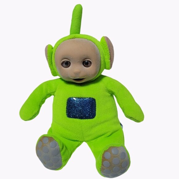 Vintage Eden Teletubbies Dipsy Teletubby 8 inch Plush Green Stuffed Animal Toy - Picture 1 of 4
